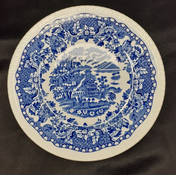 {2}Two Wood's Burslem England Seaforth Ralph Enoch 1784 1950 1933 6" Plate - Picture 2 of 16